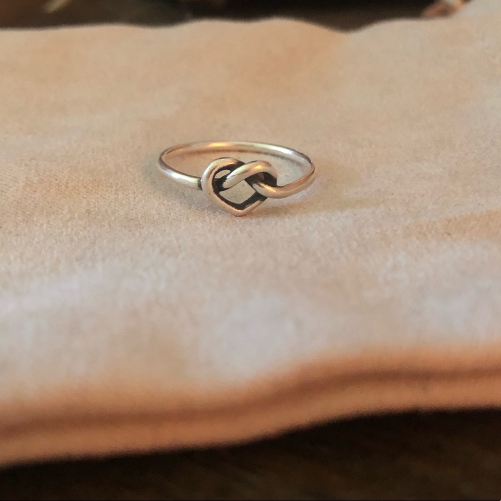 James Avery Delicate heart ring